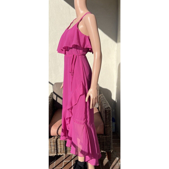Jolie Vie Maxi Sundress Fuchsia Spring Summer Size S - Picture 3 of 8